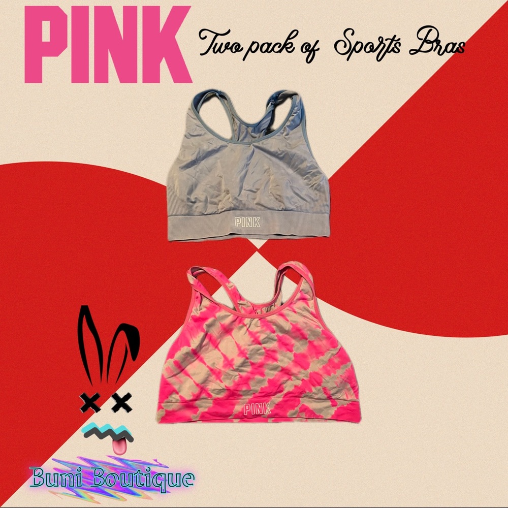 ❌SOLD ON VINTED❌Pink Sports Bra Set